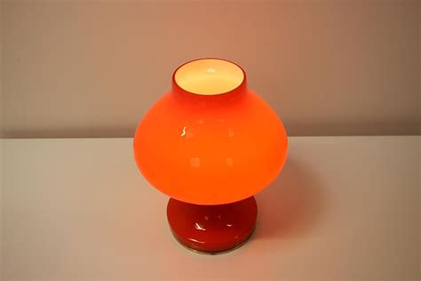 Glass Table Lamp attributed to Stepan Tabery, Czechoslovakia, 1970s for sale at Pamono