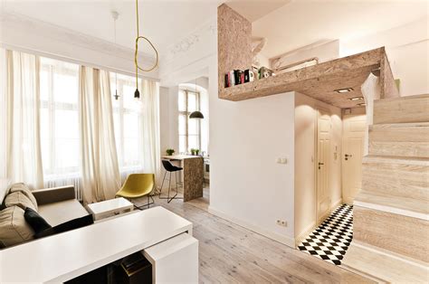 312 Square Foot Studio Loft Apartment In Poland | iDesignArch | Interior Design, Architecture ...