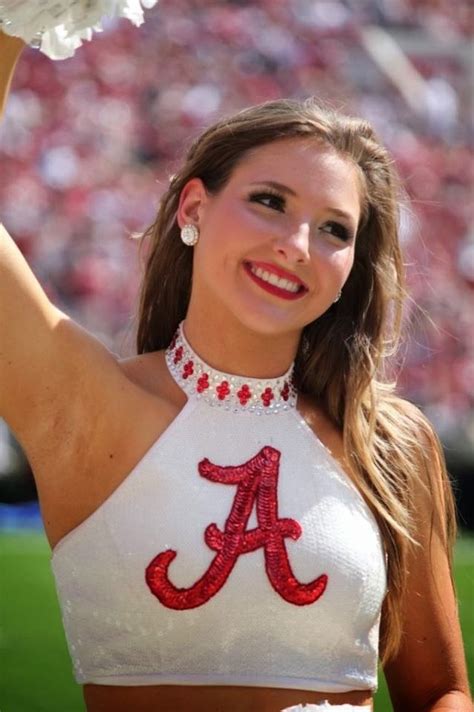 Alabama Crimson Tide | Cheerleading outfits, Alabama crimson tide, Cheerleading