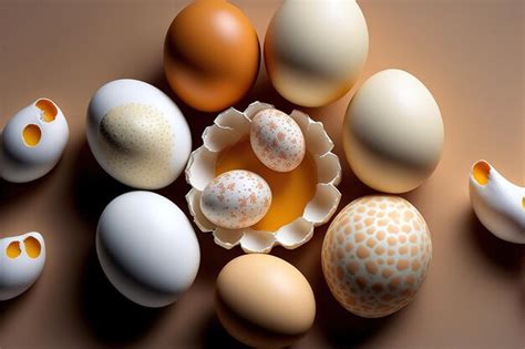 Premium Photo | Eggs poultry eggs