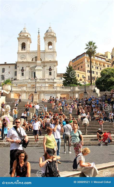 Spanish Steps from Piazza Di Spagna, Rome Editorial Photo - Image of ...