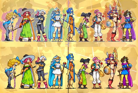 Dragon Quest 3 Pixel Art by Shirosu : dragonquest