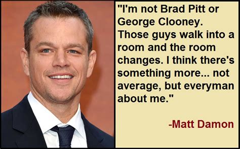 Best and Catchy Motivational Matt Damon Quotes And Sayings