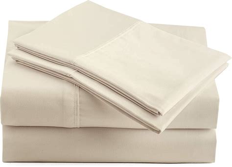 Amazon.com: 1000 Thread Count Egyptian Cotton Sheets Queen Size, 4 Pc Luxury Sheets Set, Long ...