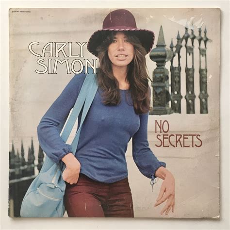 Carly Simon No Secrets LP Vinyl Record Album Elektra - Etsy | Carly ...