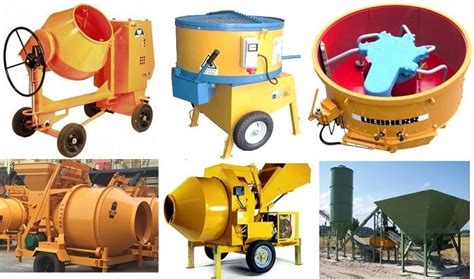 Different Types of Concrete Mixer or Concrete Mixing Machines – theconstructor.org