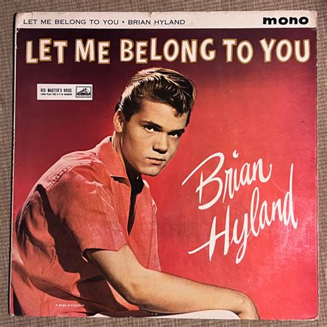 Brian Hyland – Let Me Belong To You (1961, Vinyl) - Discogs