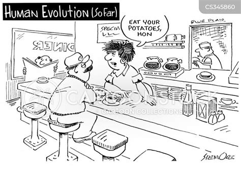 Human Evolution Cartoons and Comics - funny pictures from CartoonStock