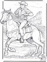 Free Printable Cowboy Coloring Pages For Kids sketch template