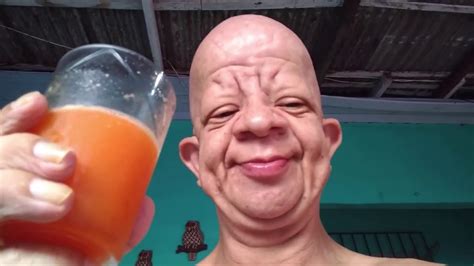 Bald Guy Drinks Orange Juice Meme - YouTube