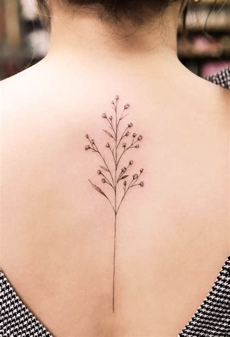 Discover more than 85 flower spine tattoos latest - in.cdgdbentre