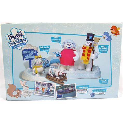 Rankin & Bass Frosty the Snowman Snow Family Fun figures | Frosty the ...