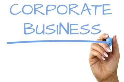 Corporate Business - Handwriting image