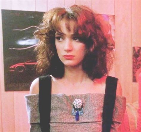 Veronica in the Movie Heathers | Winona ryder, Long hair styles, Winona forever