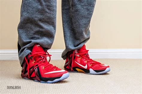 LEBRON 12 Elite “Ignite” – Up Close & Personal & On-feet | NIKE LEBRON ...