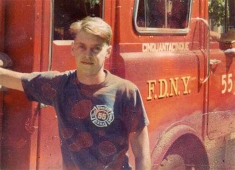 Steve Buscemi when he worked as a firefighter at the New York City Fire ...