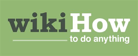 wikiHow Logo - LogoDix