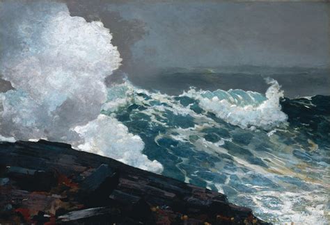 Winslow Homer, Nor'easter, 1895 | Winslow homer paintings, Winslow ...