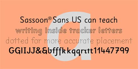 Sassoon Sans US® Download Font - HighFonts.com