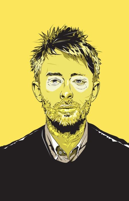 Thom Yorke... genius. | Illustration, Modern artwork, Art prints