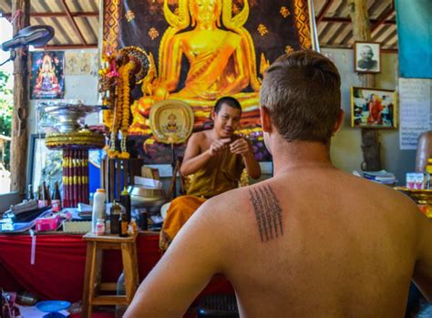 Getting a Sak Yant Tattoo from a Monk in Thailand - Uncharted Backpacker