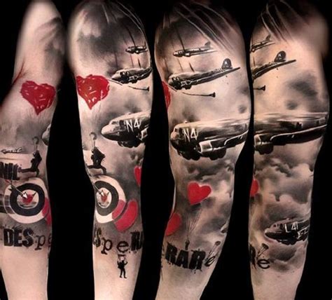 40+ Stunning War Themed Tattoos | Art and Design