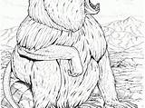 Baboon coloring pages Download And Print For Free sketch template