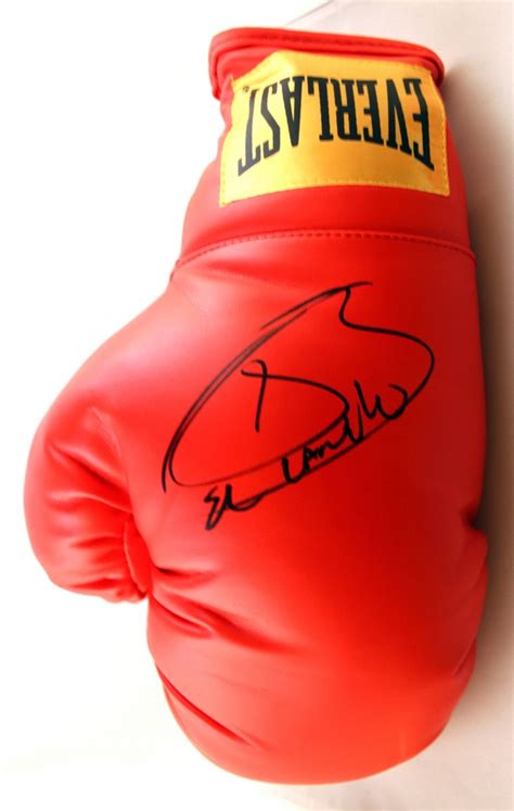 Boxing Superstar Saul El Canelo Alvarez Signed Boxing Everlast Glove - Memorabilia For Less