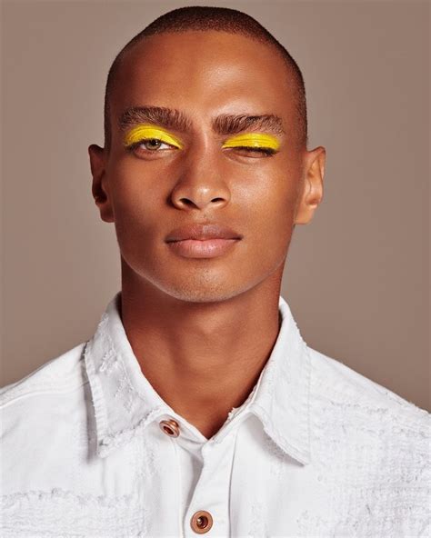 fdm LOVES || FashionDailyMag | Male makeup, Editorial makeup, Runway makeup