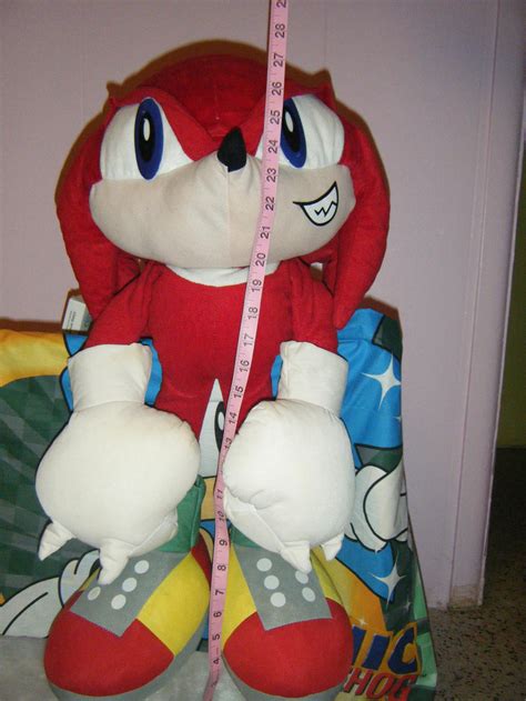 Large 30' Knuckles Plush by SEGAMew-Market on DeviantArt