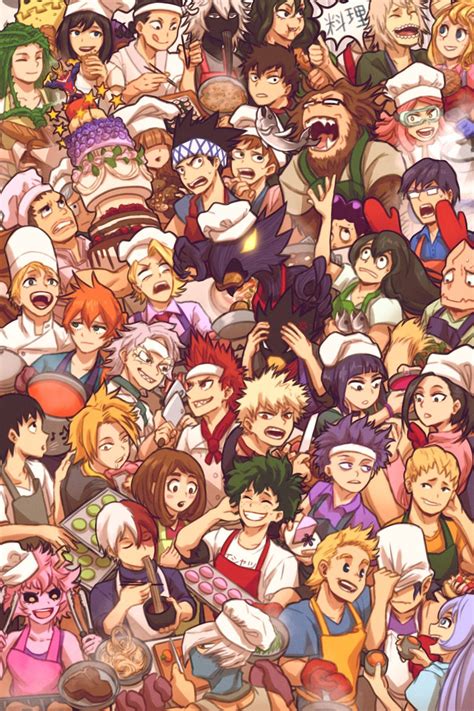 Download Chaotic My Hero Academia Anime Thanksgiving PFP Wallpaper ...