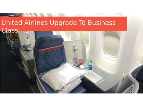 United Airlines Seat Upgrade ( Cost ) Business/First Class