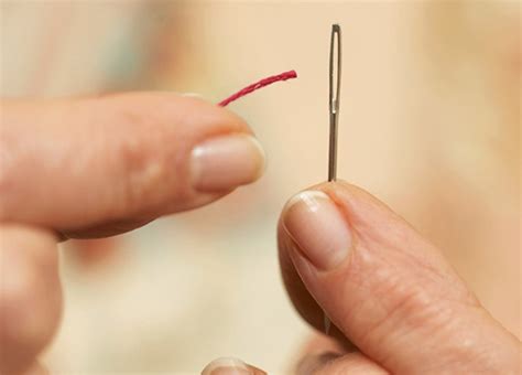 Threading A Needle
