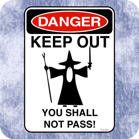 Sticker – Danger keep out – Klein Signs