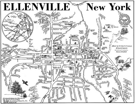 Ellenville Map / Ellenville, New York / Ellenville Area