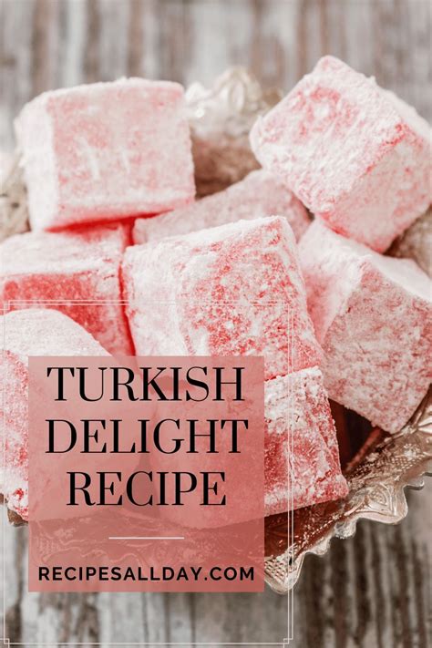 Turkish Delight Recipe - Recipes All Day | Easy As 123 | Recipe | Jelly sweets, Turkish recipes ...