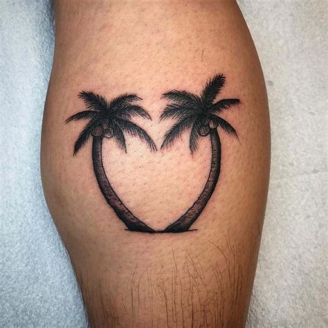 Discover 70+ palm tree heart tattoo best - in.eteachers