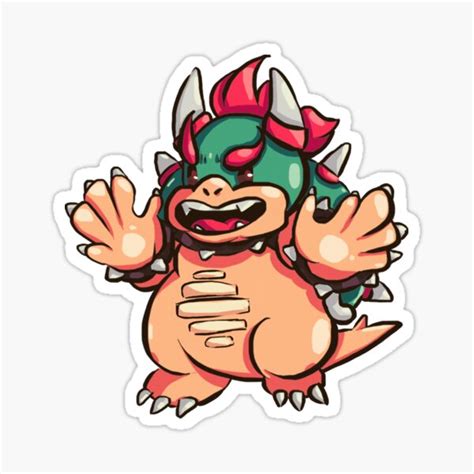 Bowser Stickers | Redbubble