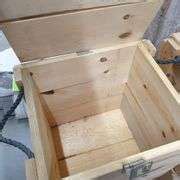 (4) Custom Wooden Storage Boxes - Pearce & Associates