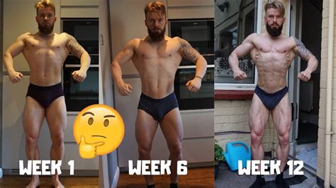 My Controversial 12 Week Transformation So Far | Diet Hacks | Using T3 ...