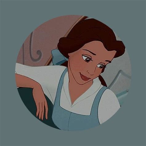 Belle pfp | Disney aesthetic, Disney drawings, Cartoon profile pictures