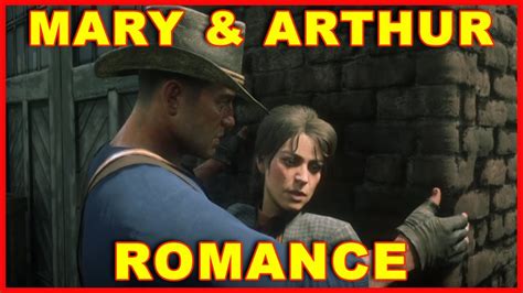 Red Dead Redemption 2: Arthur & Mary Romance Scenes - YouTube