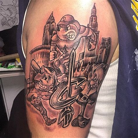 15 Tattoos That Prove Cleveland Sports Fans Wear Their Pride on Their ...