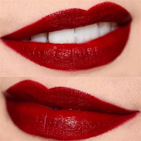 Cherry Red, Besame, 1935 | Cherry red lipstick, Red lipsticks, Perfect red lipstick