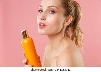 Close Blonde Half Naked Woman 20s Stock Photo 1627782595 | Shutterstock