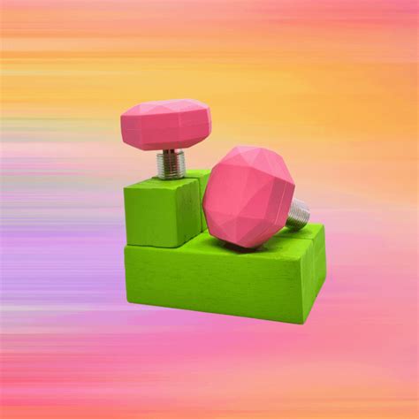 Pink Diamond Toe Stops | Skate Pink Cute Rollerskate Accessories