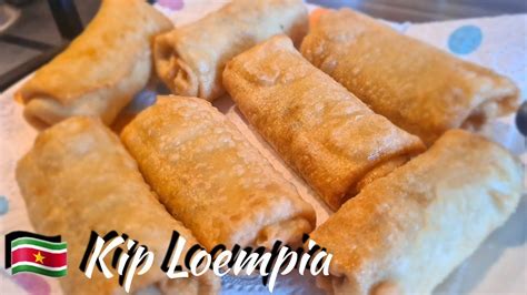 🇸🇷 Surinaamse Loempia recept met Loempia vellen|spring roll recipe with ...