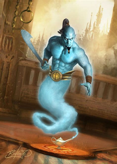 Genie by Simon Buckroyd by Binoched on DeviantArt Character Concept, Character Art, Concept Art ...