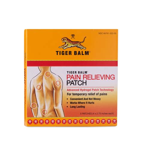 Pain Relief Patches by Tiger Balm | Thrive Market