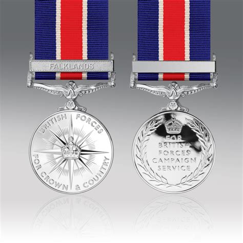 British Forces Campaign Full Size Medal | Medals, Army medals, Military medals